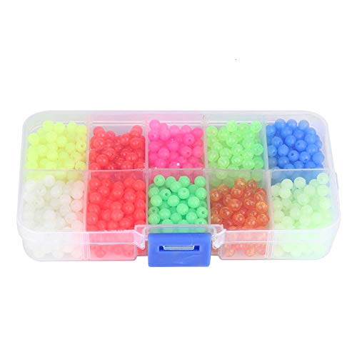 Fishing Lures, Baits & Attractants - Baits & Attractants - Eggs, 1000pcs/Box Plastic Round Beads Fishing Tackle Lures Tools Accessory