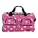 Rockland Rolling Duffel Bag, PINKDOT, 22
