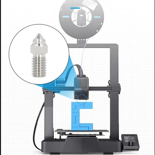 3 Unidades de Bicos de Impressora 3D Extrusora Bicos Banhados a Cobre Resistência a Altas Temperatur