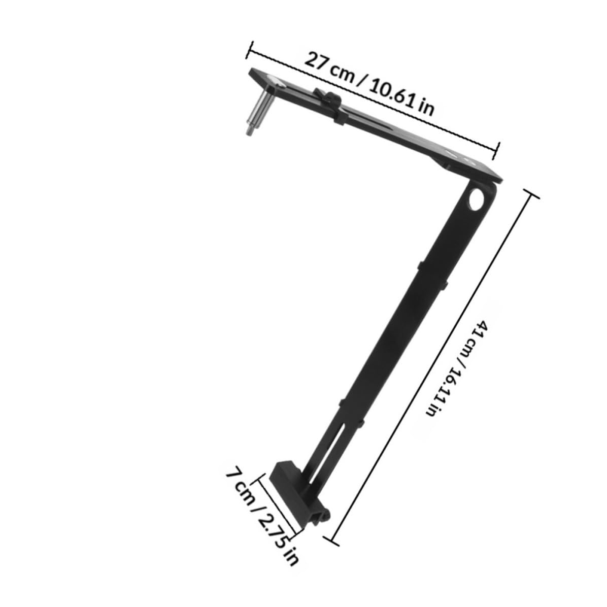 2 Stück Aquariumleuchte Halterung aus Aluminiumlegierung für 13mm
