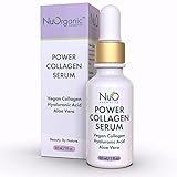 nuorganic Power Collagen Serum: Plant Stem Cells + Niacinamide + Hyaluronic Acid - Skin Feels Renewe