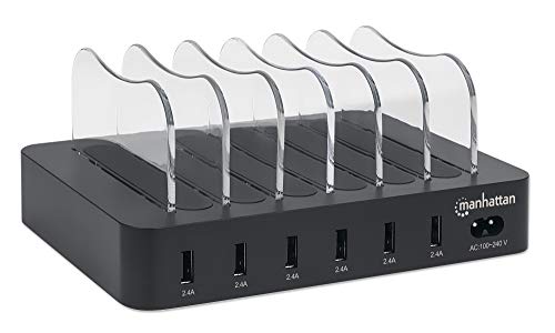 Station de charge USB Manhattan 102254 contre l'encombrement