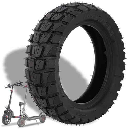 Felixstory 10 Inch 10x2.75-6.5 Off-road Rubber Outer Tire Suitable for Speedway 5 Dualtron 3 Hover-1 Alpha JOYOPR S Hiboy Titan PRO Electric Scooter Thickened Explosion-Proof Shockproof Super-Grip