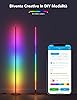 Govee Lampade da Terra LED RGBIC 136cm, Piantana Lampada da Terra Funziona con Alexa, APP, 16 Milioni di Colori Musica Sincronizzazione a Luce Calda per Soggiorno, Camera da Letto, Ufficio #3
