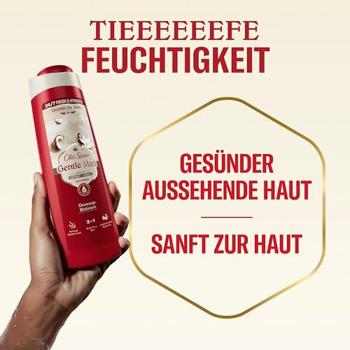 Old Spice Gentle Man's Coconut + Vanilla 3-in-1 Duschgel & Shampoo 800 ml – Ansicht 7