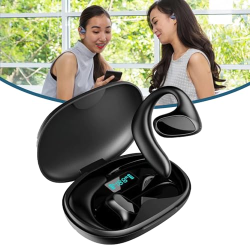 XJQ Translator Earbuds, Language Translator Earbuds, 144 Languages High Accuracy Online Translation (Black)