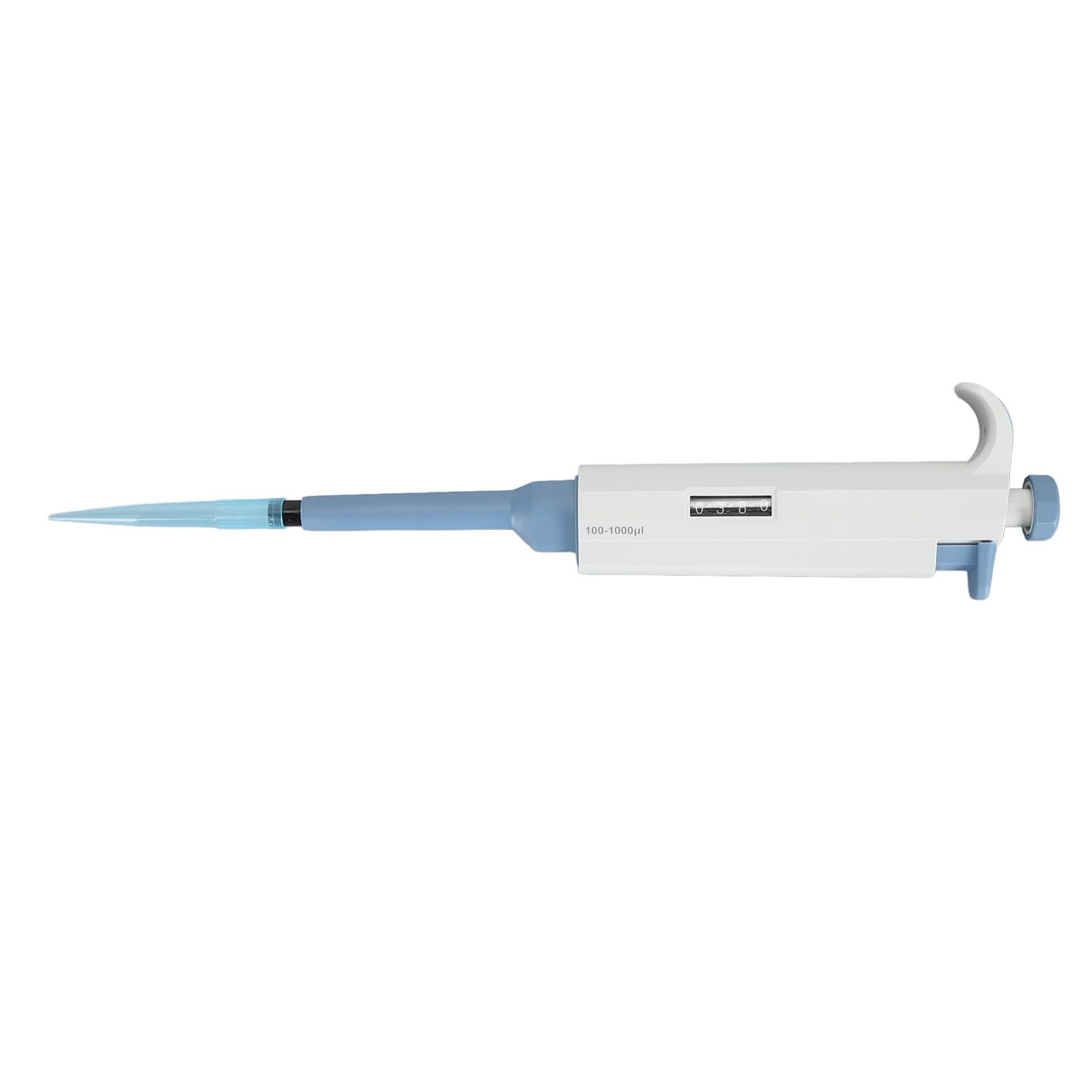 Professioneller Labor-Einkanalpipettor, 100–1000 ul, hochpräzise Mikropipette mit einstellbarem Volumen für die molekularbiologische Zellkulturforschung, ABS-Kunststoff