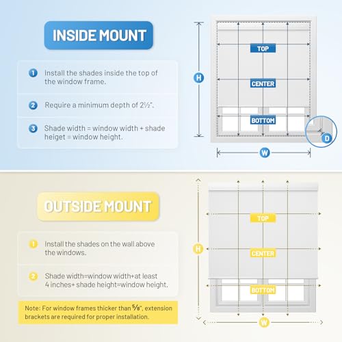 Motorized Blinds with Remote, [Free Solar Panels] Cordless Smart Blinds with Valance Cover, Blackout Electric Blinds with Remote Control, Automatic Roller Shades for Windows White 34" W x 72" H