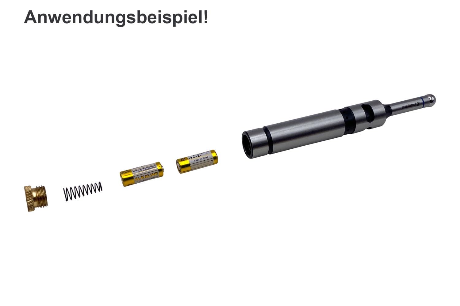 PAULIMOT Kantentaster mit 20 mm Schaft, optisch und akustisch