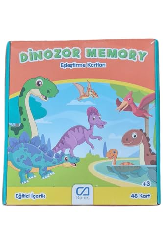 Dinozor Memory Eşleştirme Kartları