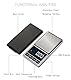 Lancoon Mini-Taschenwaage 500g x 0,01g Tragbar Elektronische Gewicht Schmuck Waage Digitale Präzisions-Grammwaage Automatische Taraabschaltung Hintergrundbeleuchtetes Display(Inklusive Batterie)