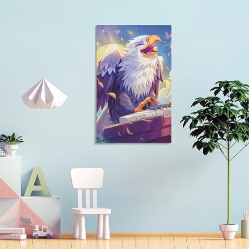 Affiche décoration aigle tableau toile de qualité supérieure