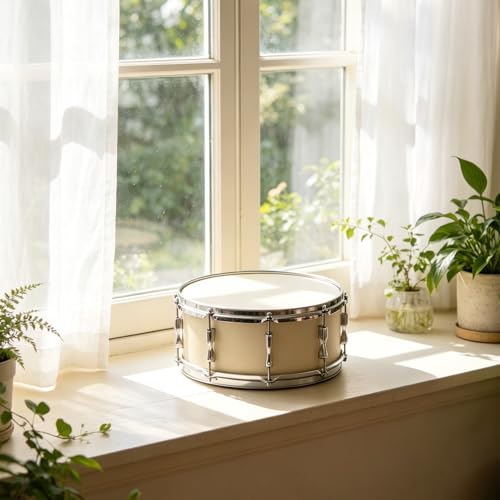 ERINGOGO Naciąg bębna: zamienny naciąg na werbel - 14-calowy vintage do werbla basowego jazzowego - akcesorium do powierzchni instrumentów perkusyjnych do użytku domowego
