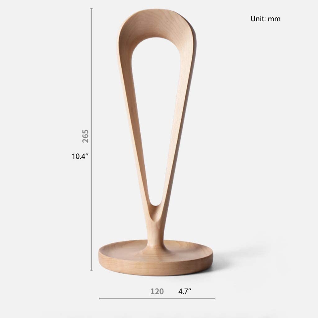 Kopfhörer Ständer Schreibtisch Zubehör Hölzerner Kopfhörerhalter Praktischer Headset-Ständer Universal-Kopfhörer-Stützgerät Headset-Ständer Zubehör Geschenk Gaming Headsets(B-Maple)