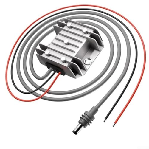 Convertidor Boost de 12V/24V a 48V 1.5A 72W DC-DC, fuente de alimentación impermeable IP67 con cable de 1 metro para mini router, compatible con 10-30V I