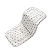 SONARIN Passeggino Universale Cuscino,100% cotone,Auto Traspirante Anti-Sudore infant cuscino pad,Copriseduta per passeggino(Grigio)