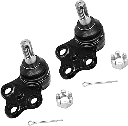 Image of Detroit Axle - 10pc Front End Kit for 1996-2004 Nissan Pathfinder INFINITI QX4, 2 Lower Control Arms 2 Sway Bars 4 Tie Rods 2 Lower Ball Joints 1997 1998 1999 2000 2001 2002 2003 Replacement