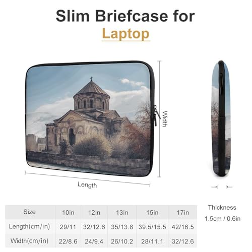 Funda para computadora impermeable de 17 pulgadas con protección total contra golpes y caídas 2