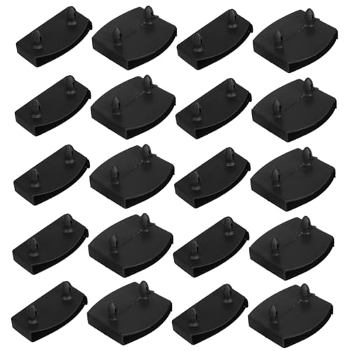 Cabilock 1Set Plastic Bed Slat End Caps Holders Connectors for Slats Replacement Furniture Accessories for Single and Double Beds Office Chairs and More