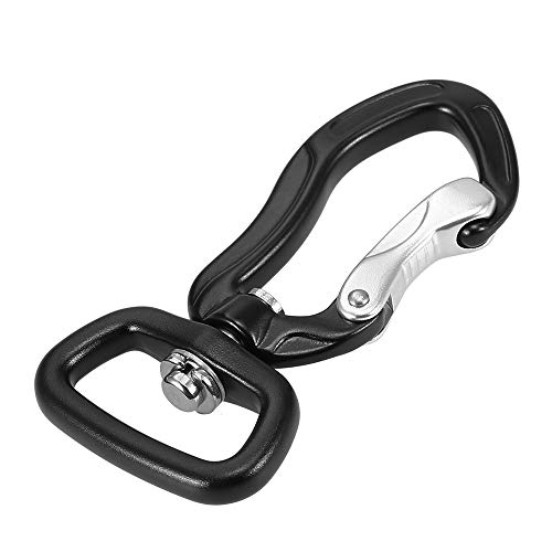 Carabiner Clip, Andoer Mosquetão giratório mosquetão giratório 360 ° mosquetão giratório mosquetão p