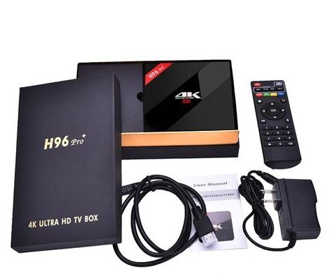 H96 PRO+ Amlogic S912 TV BOX KODI 4K 3G/32G 802.11AC WIFI 1000M LAN