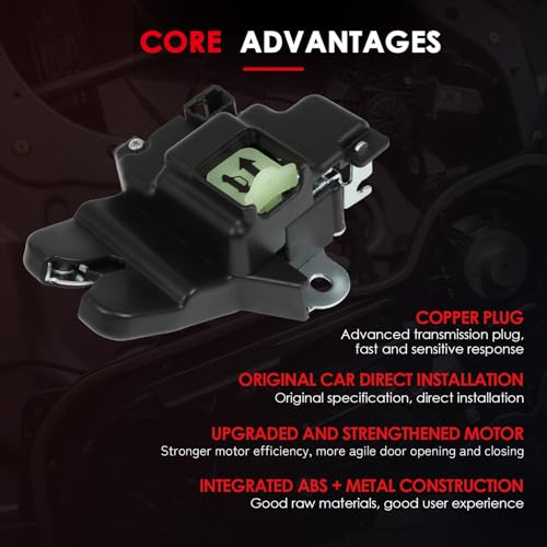 Image of CCIYU Trunk Latch Lock Actuator for Hyundai for Elantra 2011-2016 | Rear Tailgate Lock Latch Actuator replaces 81230-3X010,81230-3X030,81230-1M070,81230-1W030