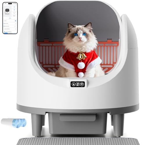 Bashaw Self Cleaning Litter Box, Large Capacity Automatic Litter Box