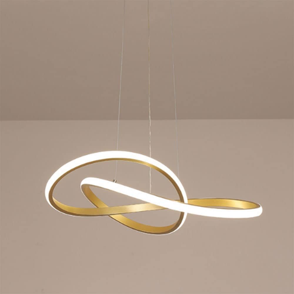 Lustre LED réglable solution éclairage design pour plafond haut et salon - 8
