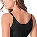 Ann Chery Corset Waist Trainer for Women’s Weight Loss - Colombian Waist Cincher With Straps - 3 Hook Semi Vest Body Shaper Black