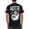 Men's A Day Rock to Remember Band T-Shirt Multi-Faceted Printed Short Sleeve Shirts Round Neck Graphic Tee Tops Black L #1