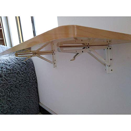 Table pliante murale LUNEZY en bois massif pour un coin repas convivial