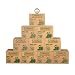 U-Haul Small Moving Boxes - Pack of 10 Boxes with Handles - 12-5/8" x 16-3/8" x 12-5/8"- Bonus Roll of Tape Included