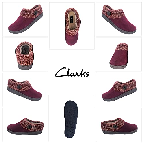 Image of Clarks Women's Knit Scuff Slippers