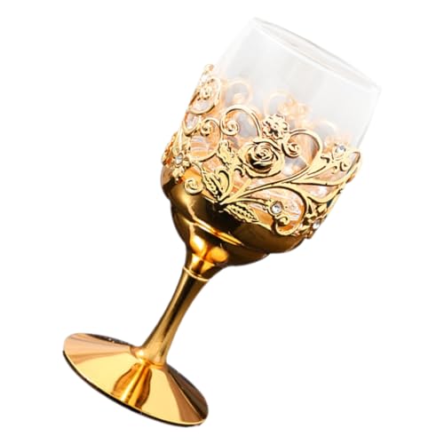 ULTECHNOVO Elegant European Style Goblet Glass Creative Drink Cup for Parties Weddings and Banquets Design for Wine Liquor Enthusiasts present for Special Occasions