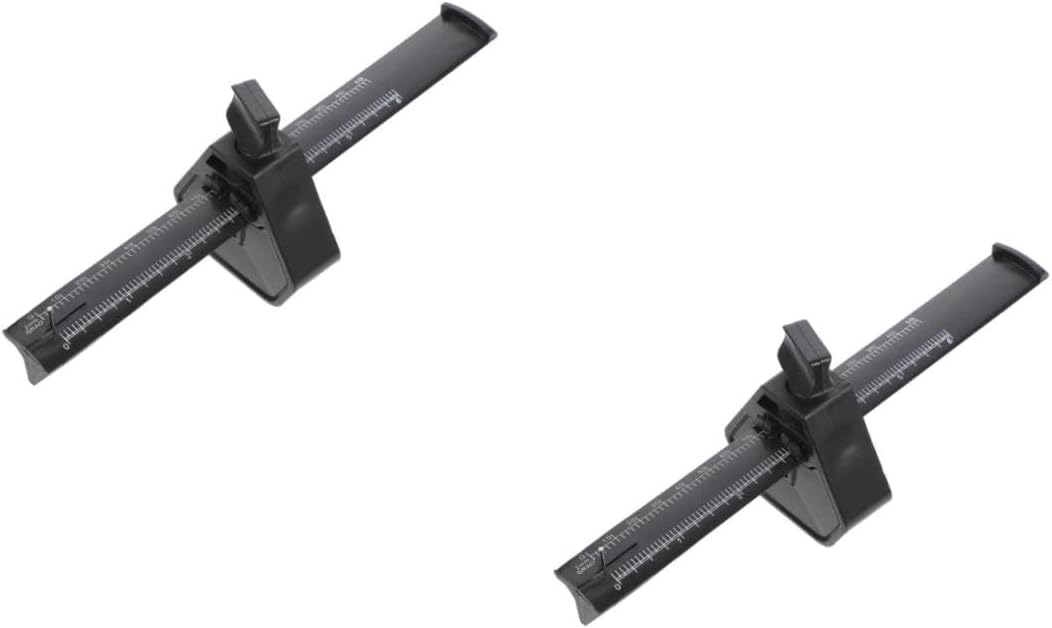 POPETPOP 2pcs Woodworking Scriber Tool for Accurate Marking and Measuring Lightweight and Easy Use Parallel Line Gauge for Carpentry and Projects
