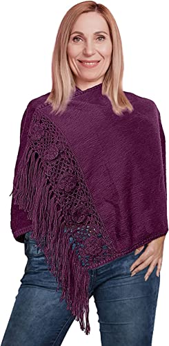 TINKUY PERU Women’s Alpaca Wool Pashmina Shawl Wrap, One Size