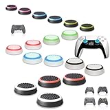 🎮 VENTAJA - En situaciones cruciales / estresantes del juego, no se te resbalarán los pulgares del stick analógico tan fácilmente. Sé el rey con estos accesorios de goma