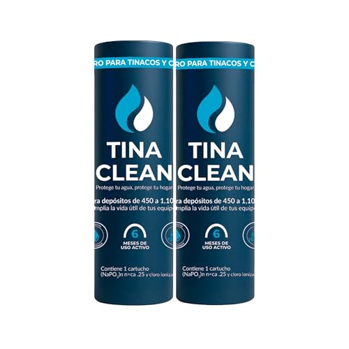 Consejos para Comprar Suavizadores de agua al mejor precio. 44 Antisarro para Tinaco y Cisterna 450 a 1100L 12 Meses | Eliminador de Sarro y Sauvizador de Agua | Filtro de Agua y Suavizador | Tina Clean – Filtro Agua para Tinaco