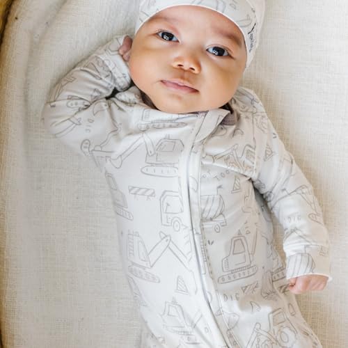 Image of Copper Pearl Zip-up Footie Gage