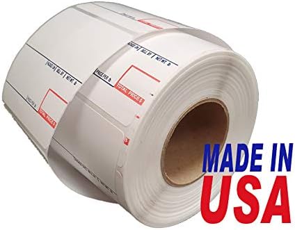 Miniatura 4 de ETIQUETA A ESCALA CAS. TODO HECHO EN ESTADOS UNIDOS. TODOS LOS DIFERENTES TAMAÑOS (24 Rollos, 8020)