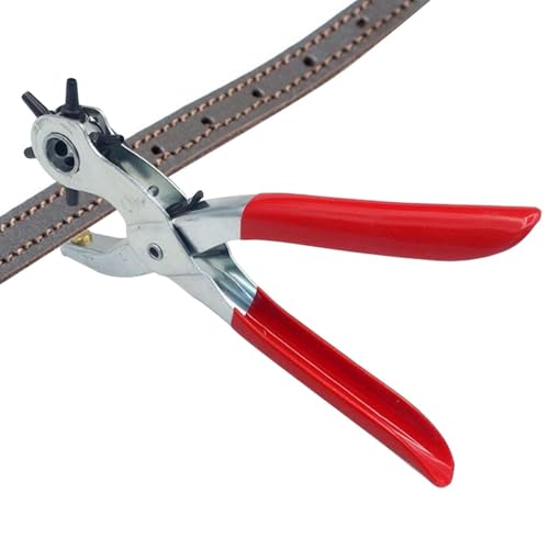 Belt Hole Punzer - outil artisanal en cuir lourd, outil de poinçon de trou en cuir, poinçon trou de ceinture, poinçonneuse de ceinture pour l'artisanat en cuir pour les ceintures