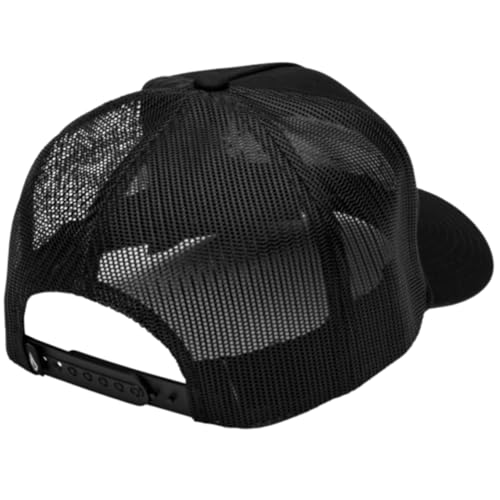 Image of Volcom Men's Snapback Hat - 6-Panel Twill Flat Brim Cap Adjustable Snap Closure