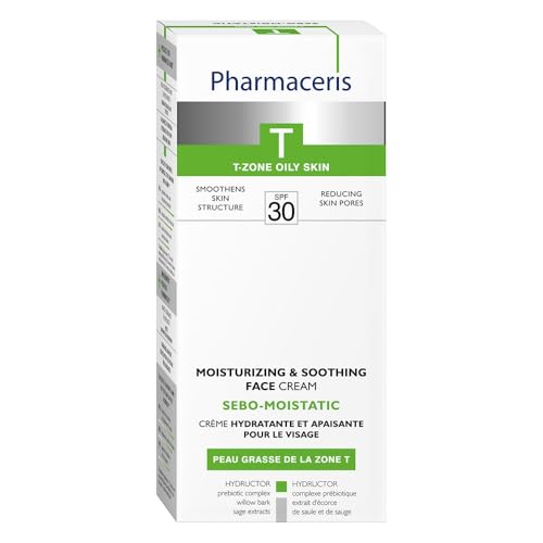 Pharmaceris T Sebo-Moistatic crema facial protege tu piel bajo el sol diario