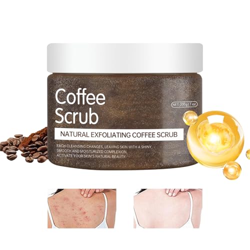 Gommage Au Sel Pour Le Corps - 200g Nettoyant Corporel Hydratant Naturel - Gommage Adoucissant pour la Peau,Pour Soin Des Peaux Mortes Éclat Beauté Bain Mains Pieds Dos Genoux Spa Quotidien