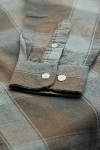 Image of SNITCH Men's Shirts | Regular Fit Checkered Shirt | 100% Cotton, Button-Down Collar, Machine Washable, Casual & Formal Wear