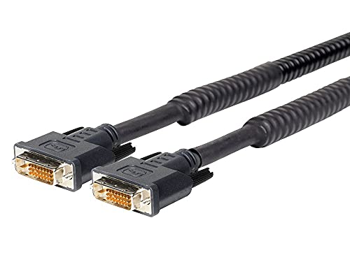 Cable DVI-D Prodviam7.5 de 7.5m macho a macho en color negro para monitor