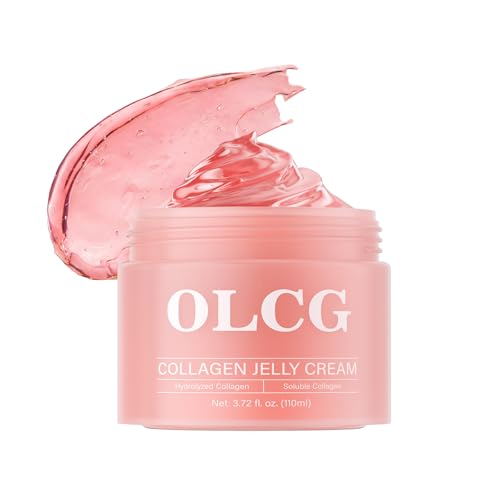 OLCG Collagen Jelly Cream A Gel-Textured Moisturizing Cream For Radiant And Plump Skin Contains Hydrolyzed Collagen And Sodium Hyaluronate Suitable For Daily Use