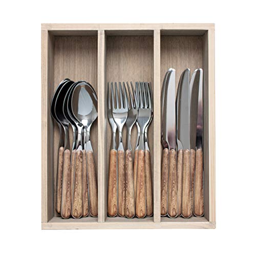 KOM Amsterdam WSC19 bestekset 18-delig, roestvrij staal