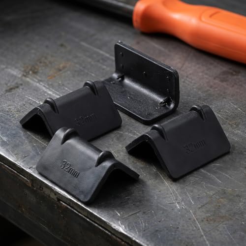 Image of 100 Pcs Black Plastic Corner Protectors for Safe Box Packaging - 2.16 inch X 1.18 inch X 1.18 inch Durable Guards for Shipping and Storage (Pack of 2)