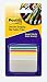 Post-it Tabs, 2 in. Angled Lined, Assorted Primary Colors, Durable, Writable, Repositionable, Sticks Securely, Removes Cleanly, 6 Tabs/Color, 4 Colors, 24 Tabs/Pack, (686A-1)